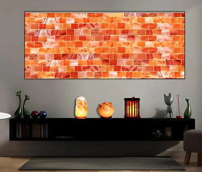 Himalayan Pink Salt Tiles - 8" x 4" x 1"- Pack 2