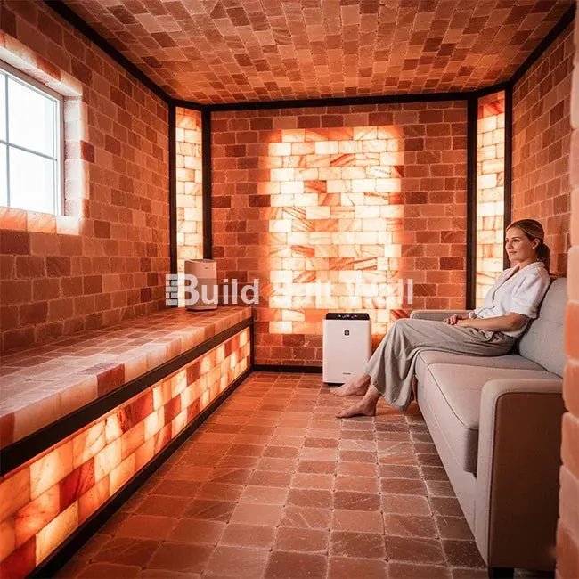 Himalayan Salt Bricks 8" x 4" x 2" - Pack of 20