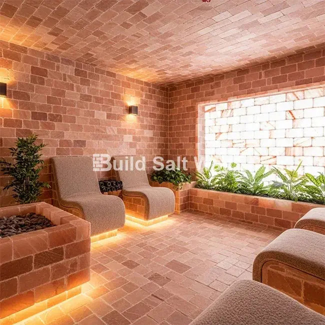 Himalayan Pink Salt Bricks 8" x 4" x 2" - Pack of 50