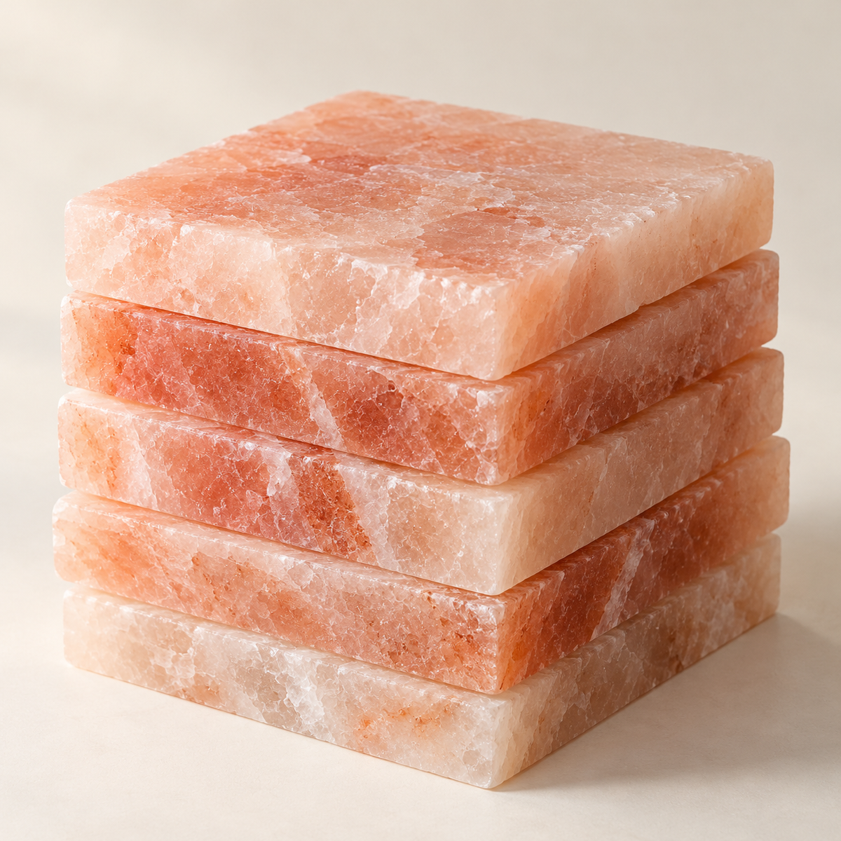 Original AI-generated mockup showing pink salt tiles stacked together