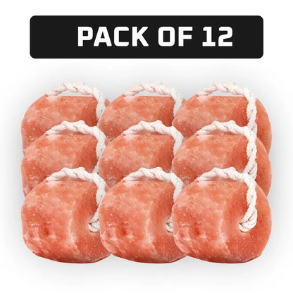 Himalayan Animal Salt Lick Blocks For Horses 4 lbs- Pack of 12