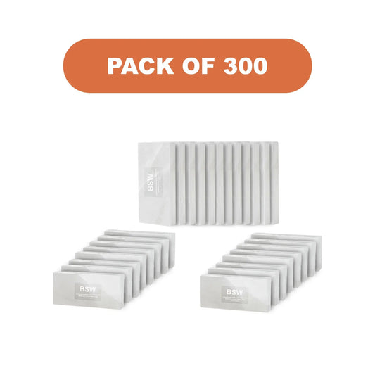 Himalayan White Salt Tiles 8" x 4" x 1"- Pack of 300