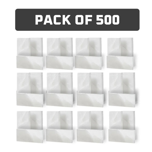 Himalayan White Salt Tiles 8" x 4" x 1"- Pack of 500