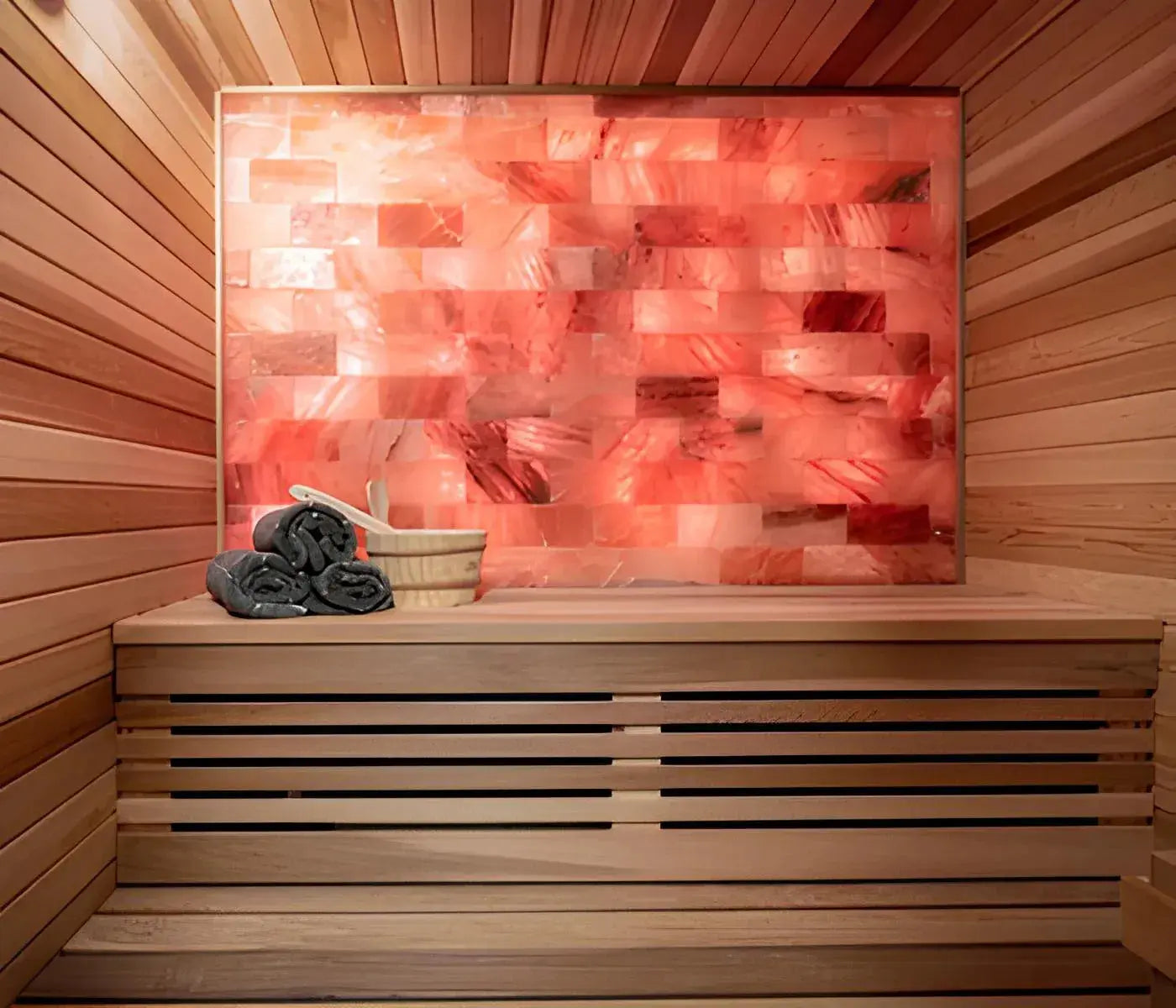 Himalayan Pink Salt Tiles 8" x 4" x 1" –  Pack of 10