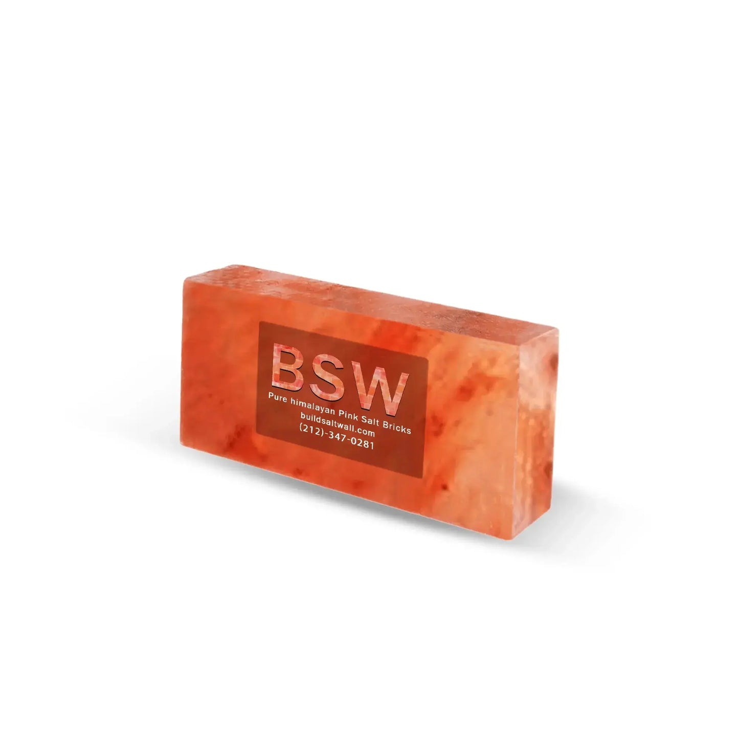 Himalayan Pink Salt Brick 8" x 4" x 2" Single